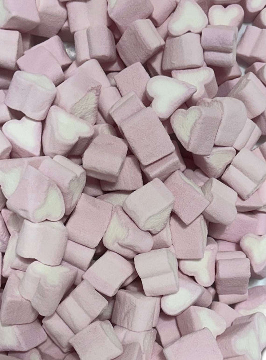 Freeze Dried Mallow Hearts