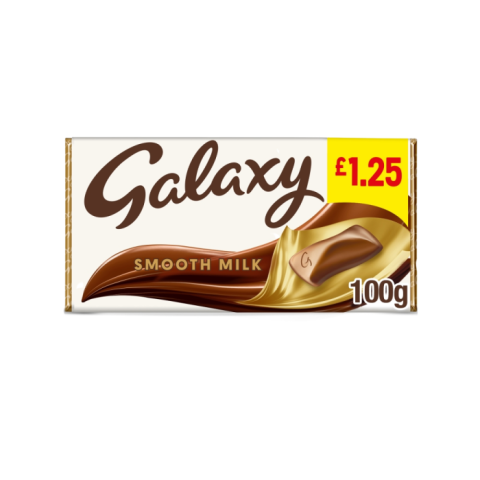 Galaxy Smooth Milk Chocolate Block Bar 100g