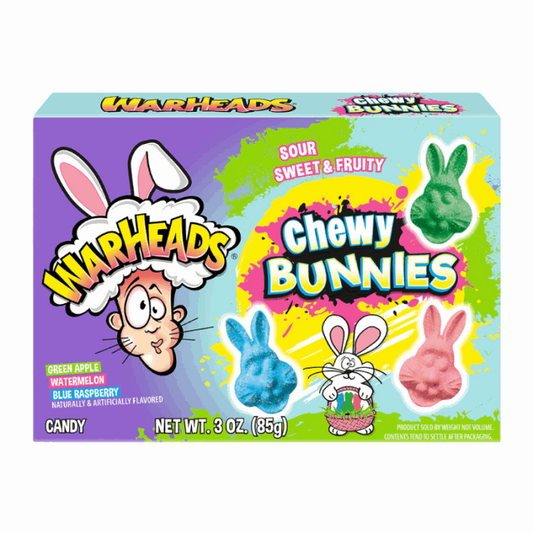 Warheads Easter Chewy Bunnies Theatre Box - 3oz (85g)