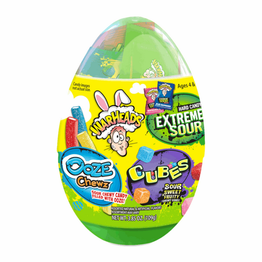 Warheads Easter Scrambler Egg 3.85oz (109g)