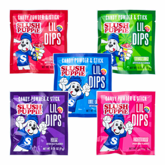 Slush Puppie Lil Dips Candy Powder Singles 0.31oz (9g)