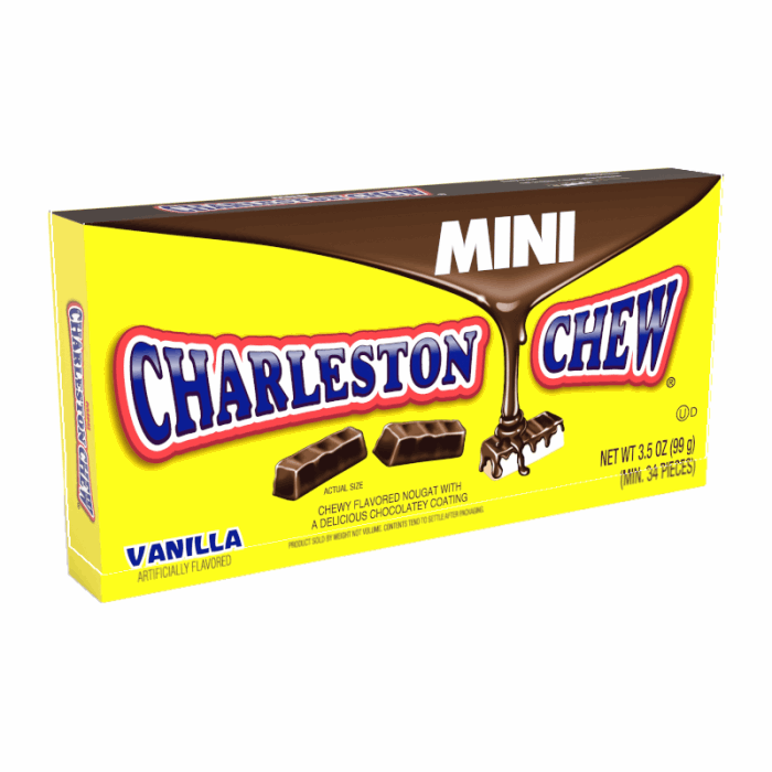 Charleston Chew Mini Bites Vanilla Theatre Box 3.5oz (99g) – B&G Gummies