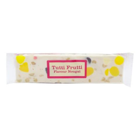 The Real Candy Company Tutti Frutti Nougat Bar  (130g)