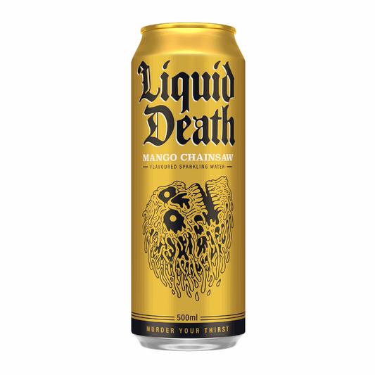 Liquid Death Mango Chainsaw Sparkling Water  (500ml)