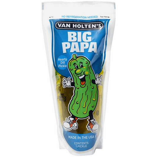 Van Holten's Big Papa Hearty Dill Pickle-In-A-Pouch  (196g)