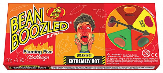 Jelly Belly Beanboozled Flaming Five Spinner Gift Box  (100g)